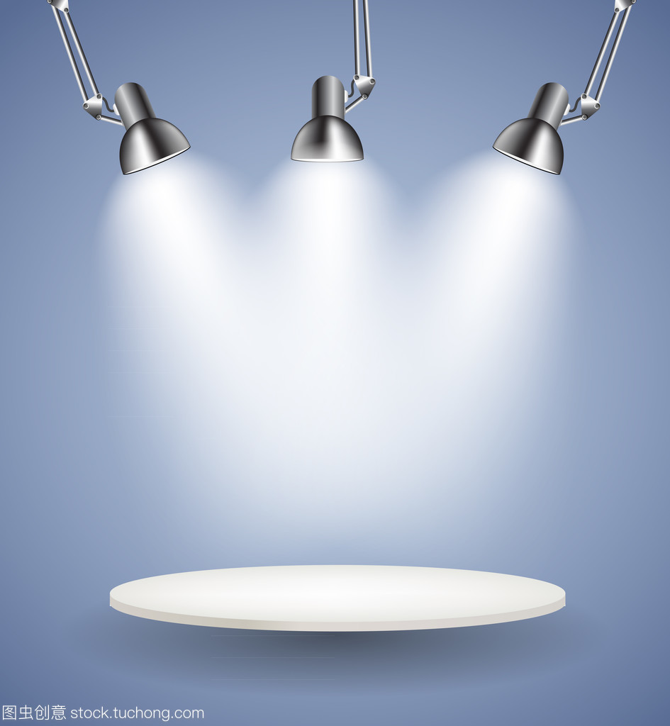 與照明用燈的背景?？盏目臻g,為您的文本或物體